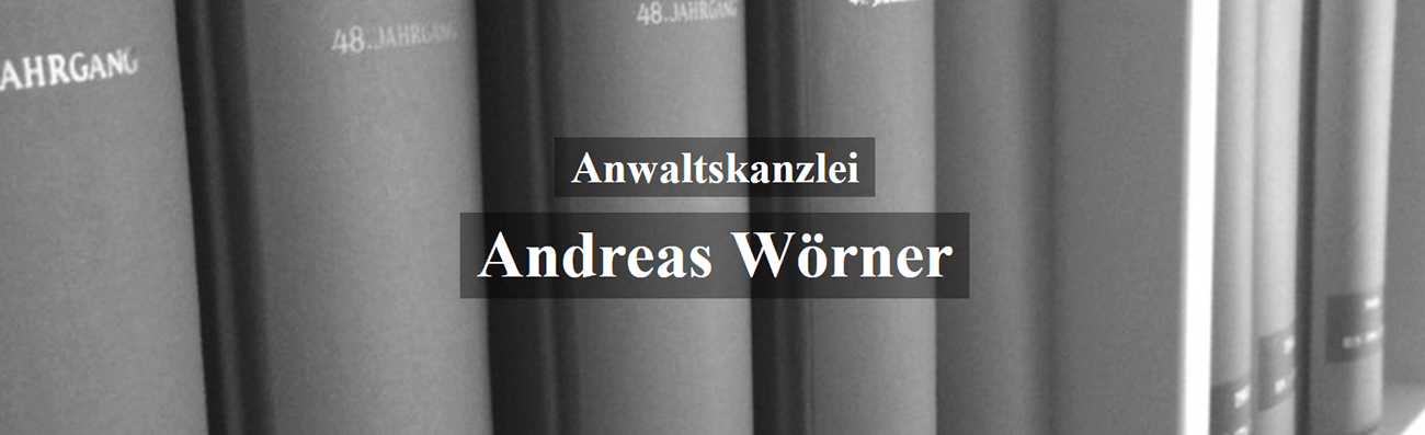 Anwaltskanzlei Amorbach - ↗️Andreas Wörner: ☎️ Rechtsanwalt für Strafrecht, Arbeitsrecht, Verkehrsrecht, Familienrecht